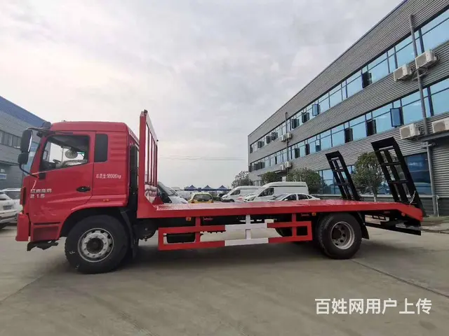 乌鲁木齐上汽红岩黄牌单桥平板运输车 0首付 - 图片 3