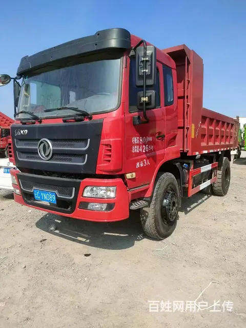 个人户带大本车厢4米5蓝牌自卸车 现货低价转让 - 图片 1