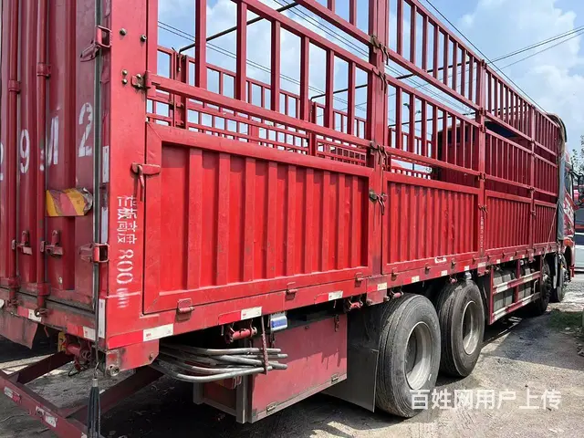 出售二手解放JH6前四后八高栏潍柴400动力 国5 - 图片 4
