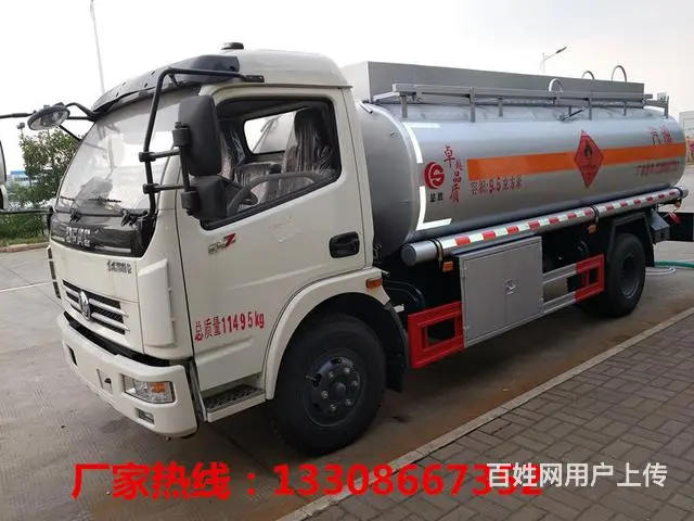 东风多利卡5吨8吨油罐车厂家售车价格图片包上牌 - 图片 1
