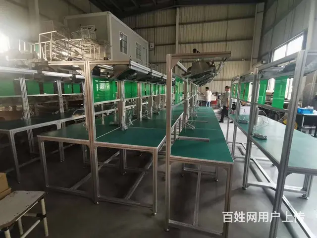 铝合金防静电工作台桌子操作台无尘车间铝型材流水线装 - 图片 4