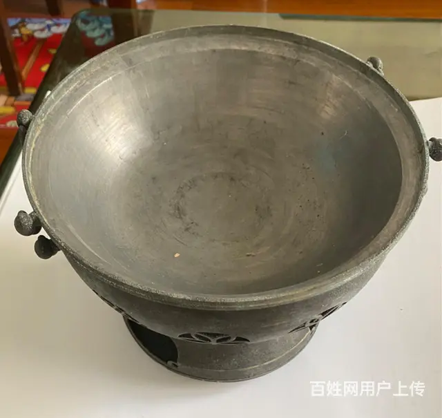 珍藏的清末民初白铜暖锅 - 图片 3