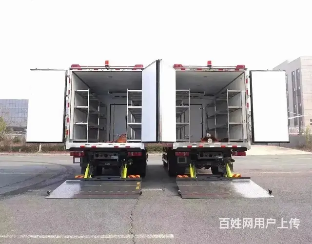 虹宇厂家直销重汽汕德卡应急保障冷藏车 现车低价处理 - 图片 7