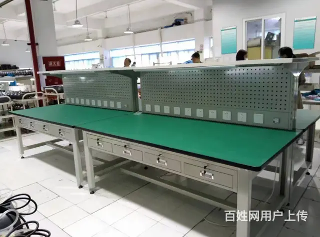 防静电工作台电子厂操作台学校实验桌车间电脑维修台流 - 图片 3