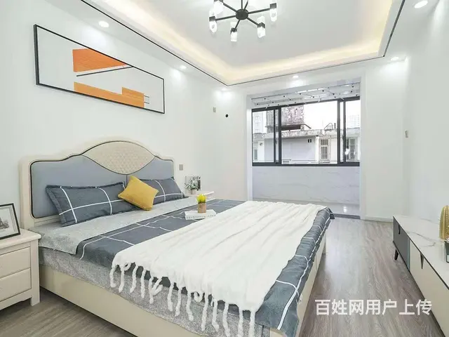 广济南路地铁口 彩香一村三区 精装修两房朝南一样大 大客厅 - 图片 1