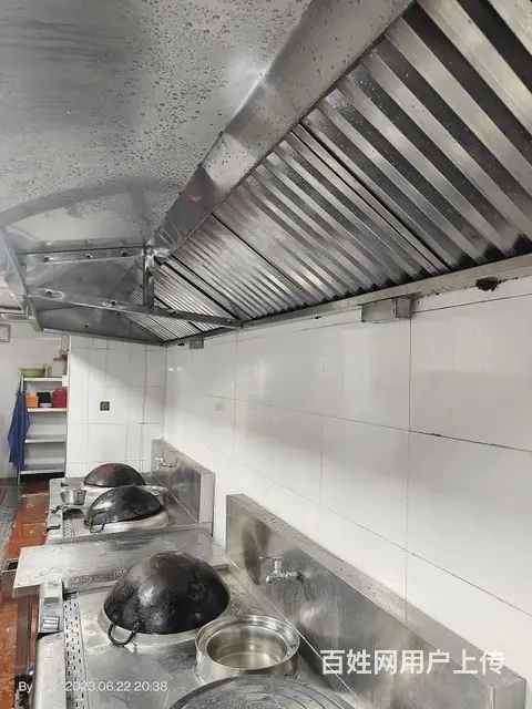 昆山大型饭店厨房油烟机净化器清洗风机维修风机异响 - 图片 4
