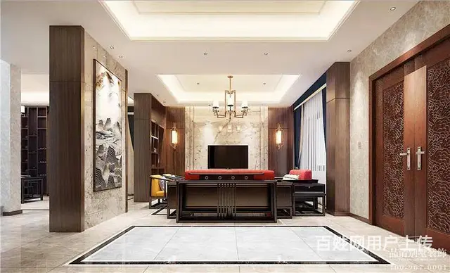 案例赏析|自建别墅新中式风格 - 图片 3