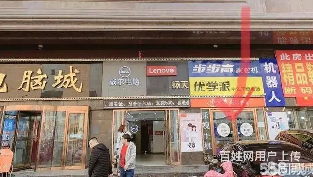 繁华商圈，临街商铺门市出租出售 - 图片 2