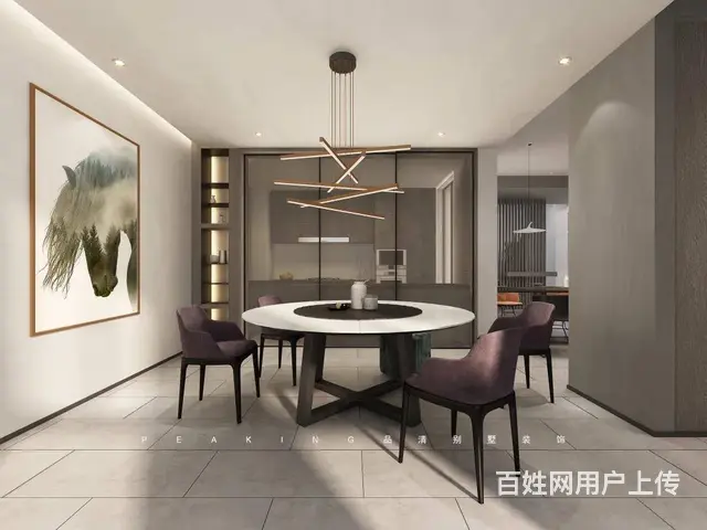 品清别墅装饰案例赏析意式极简型态 - 图片 2