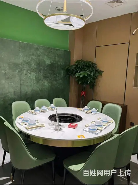 火锅桌椅定制烤涮一体餐桌生产涮烤自助店桌椅供应 - 图片 2