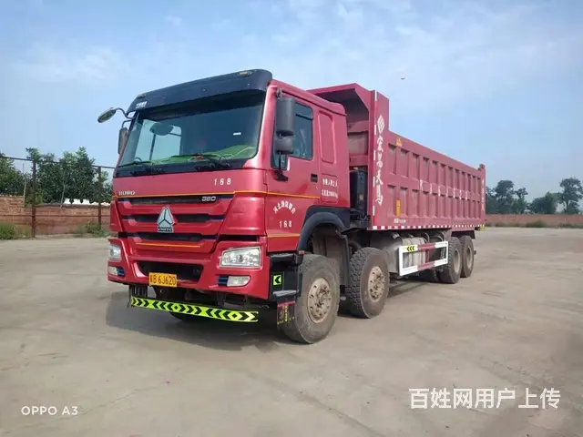 转让19年国五豪沃重型前四后八自卸车，货箱8米2 - 图片 2