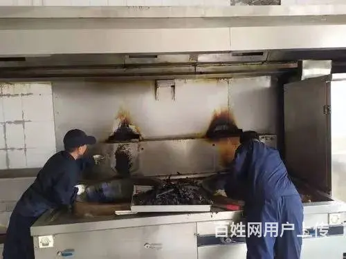 昆山经济开发区单位食堂油烟机清洗公司 油烟管道清洗 - 图片 1