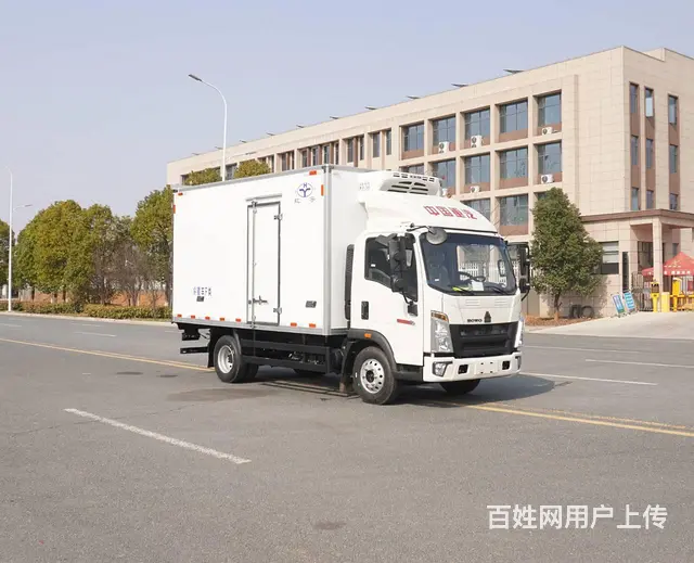 重汽豪沃悍将大金牛4米2冷藏车新车支持零售价格 - 图片 1