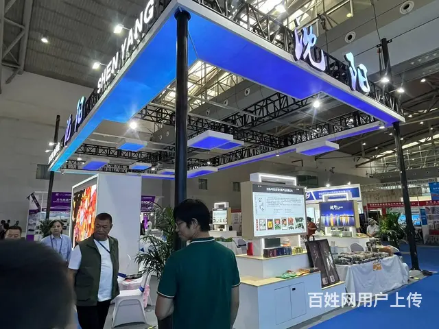 新疆乌鲁木齐展台搭建设计展厅设计形象墙文化墙 - 图片 1