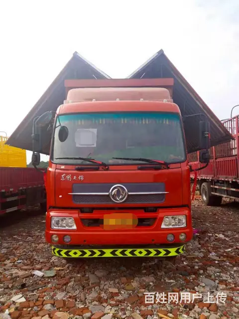 17年户东风天锦 厢式货车 飞翼车厢单桥车便宜出售 - 图片 1