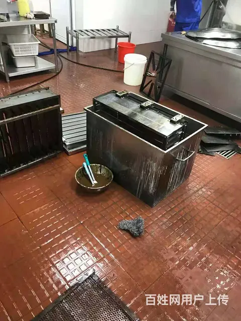 昆山陆家饭店单位厨房油烟管道清洗公司 排风清洗 - 图片 3