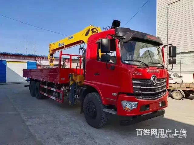 4节臂东风后八轮12吨随车吊 一台也是批发价 - 图片 1