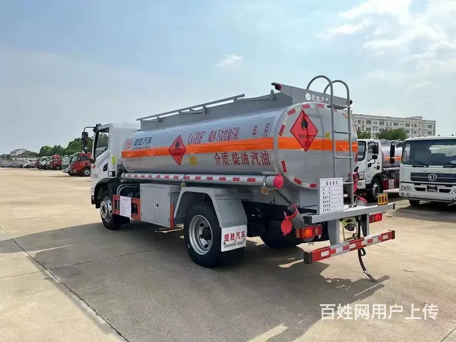 国六东风华神八吨油罐车，工地小钢炮。 - 图片 6