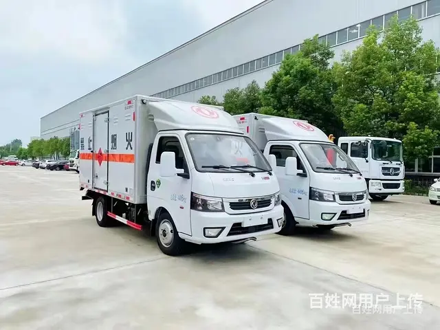 二手腐蚀性物品厢式运输车价格及图片 - 图片 4