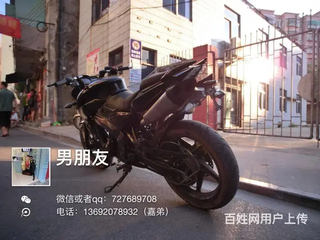 大黄蜂街车，带合格证，机头特好，线路一切正常，支持 - 图片 1