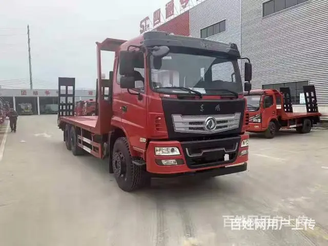 厂家急售程力牌东风后八轮挖机平板车包送上门 - 图片 4