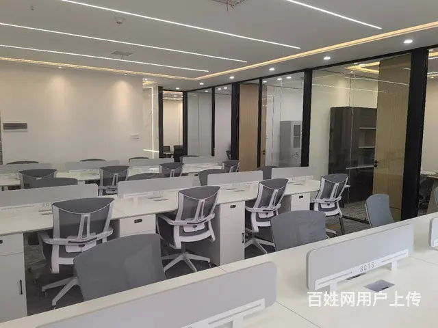新都传化润锦大厦249平精装带家具出租 - 图片 7
