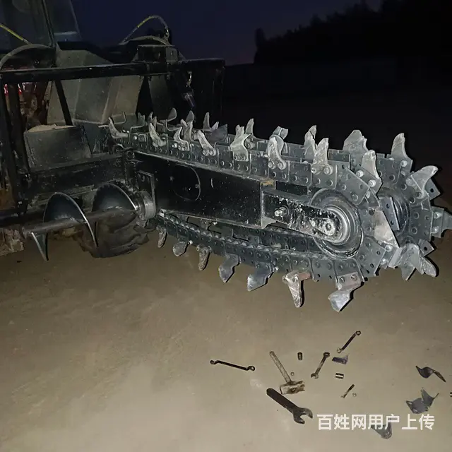 链条开沟机，开沟宽度20-80随便调，深度1.2米 - 图片 9