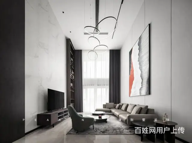 品清案例赏析现代简约淡墨有 - 图片 2