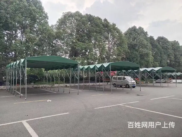 露台棚遮阳雨棚定做室外推拉篷制作厂家那家好 - 图片 2