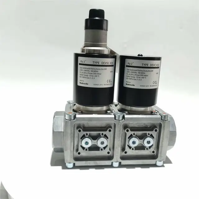 燃烧器慢开阀DEVSC450美德韦24V燃气电磁阀 - 图片 2