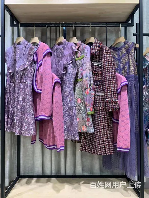 高档时尚品牌女装大牌尾货走份批发货源 我爱露露 - 图片 7