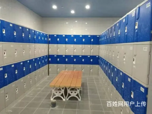 钢制员工储物柜铁皮更衣柜带锁存包柜宿舍杂物鞋柜办公 - 图片 7