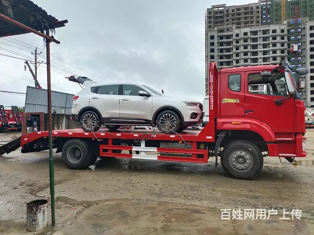 220马力重汽豪沃挖机平板运输车 分期上户一条龙服务 - 图片 2