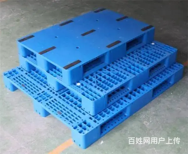 二手塑料托盘叉车栈板塑料地拍子注塑托盘 - 图片 4