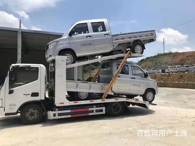 程力佳运轿运车豪沃蓝牌二位板轿运双层板轿运车多少钱 - 图片 5