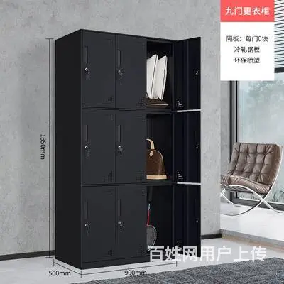 套色更衣柜储物柜 - 图片 12