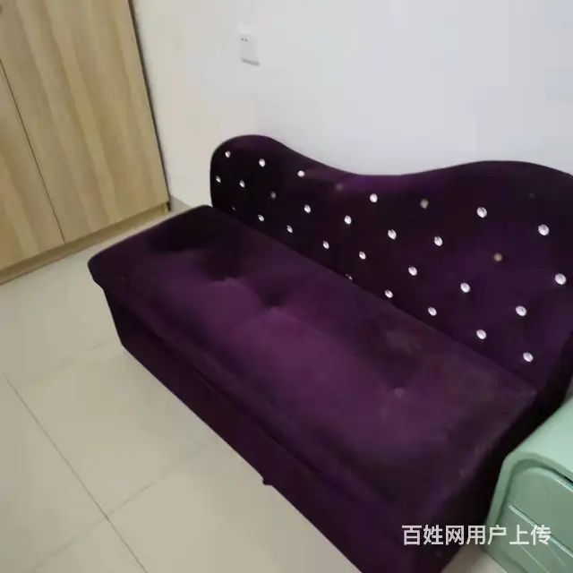 船山大道晶珠广场附近1室配套简单装修带家具家电月租350 - 图片 1