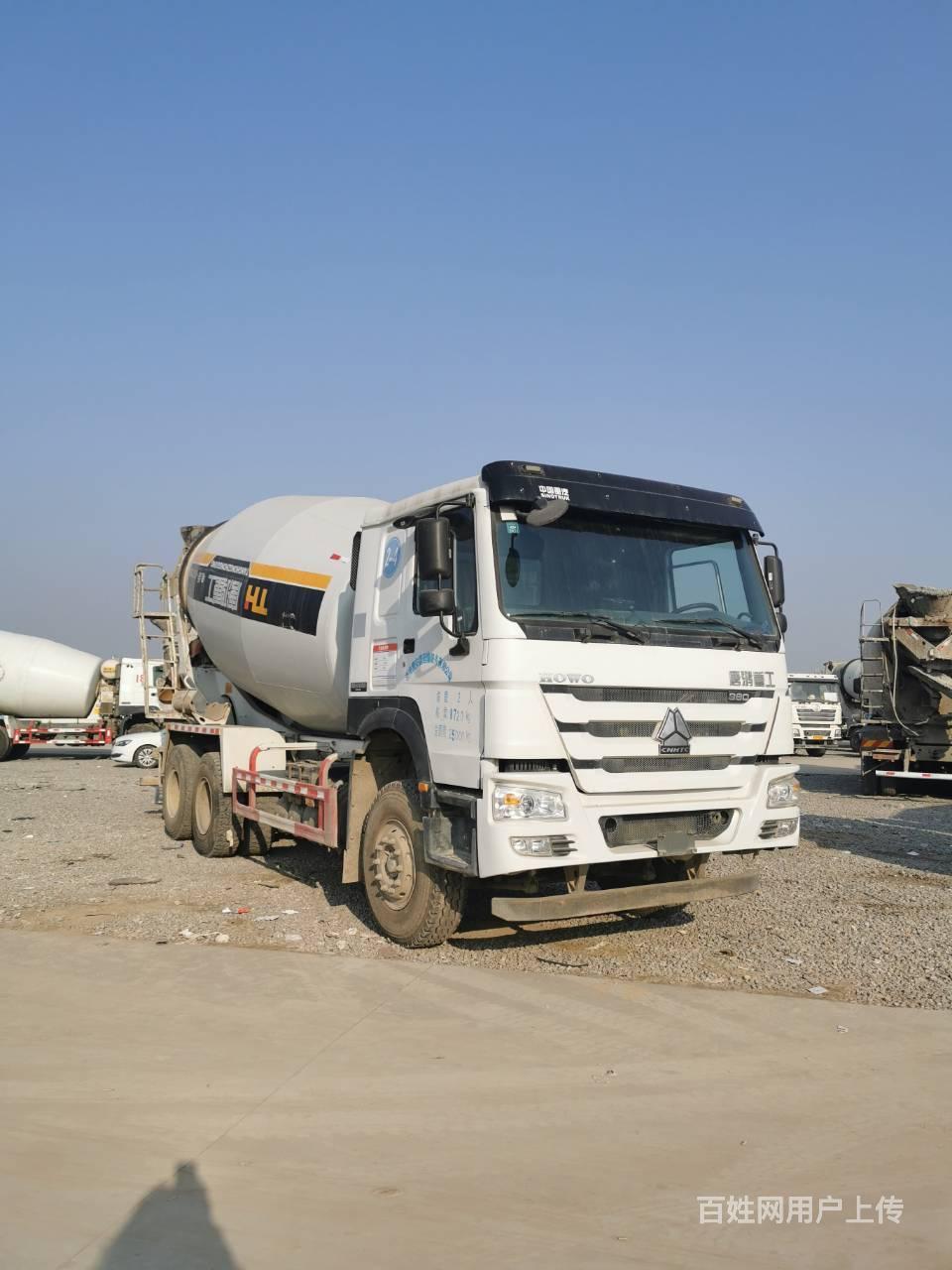 【图】- 二手豪沃搅拌车出售 大14方 后八轮 380马力 - 商丘梁园工程