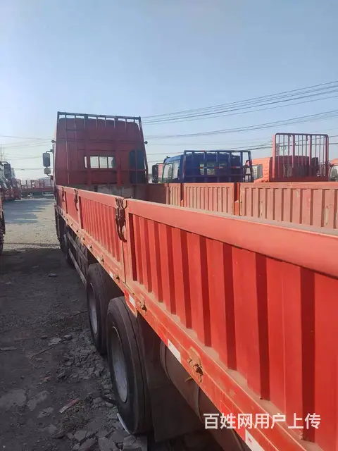出售个人二手解放9.6米平板载货车 前四后八 国五 - 图片 4