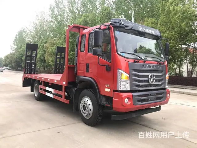 大运 短轴距拉150挖掘机铲车平板车 黄牌可分期 - 图片 11