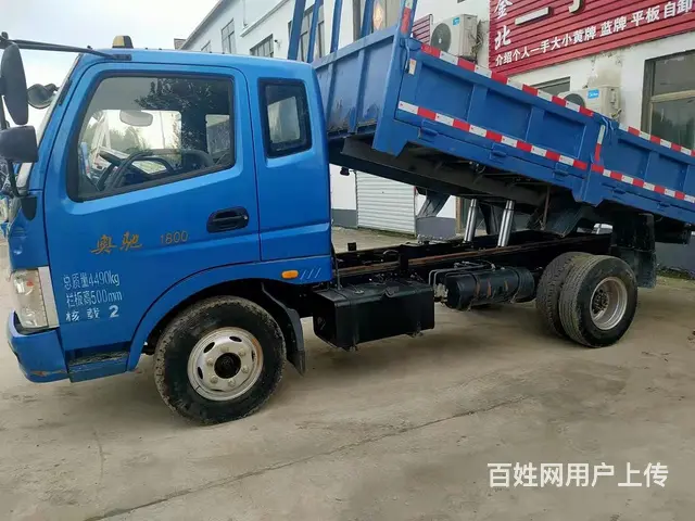 17年奥驰平板货车，4米长，小黄牌 - 图片 1