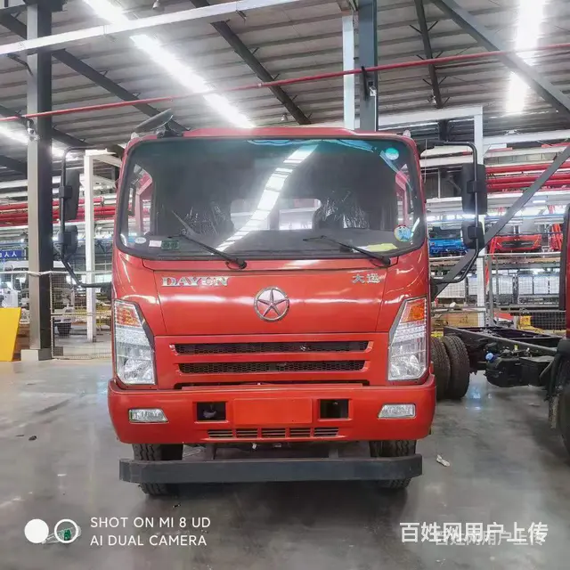 国六大运单桥蓝牌拖板车 挖机平板车 特价现车供应 - 图片 8
