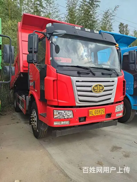 低价出售20年单桥大黄牌自卸车 全国提档过户 - 图片 2