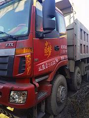 周口特价17年6月国五7.6米欧曼前四后八自卸车