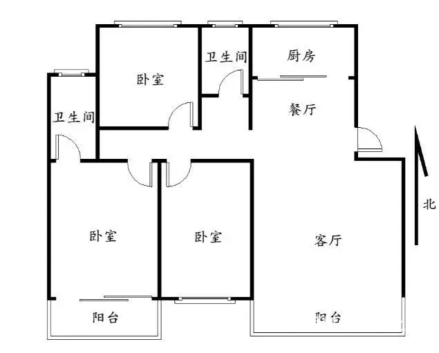 保税区华美空间三航公寓三房出租 - 图片 10