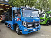 揭阳东风小挖机拖板车 拉75/80/90挖机平板拖车多少钱