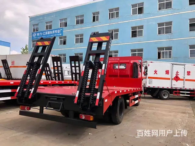 东风商用挖掘机平板车135挖机拖车5米4挖机拖车 - 图片 6