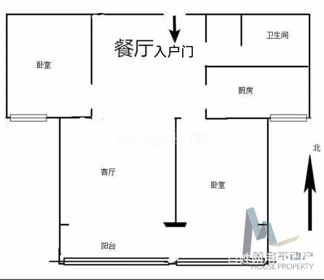 市政新区渭河小学精装2室小区自带幼儿园 - 图片 12