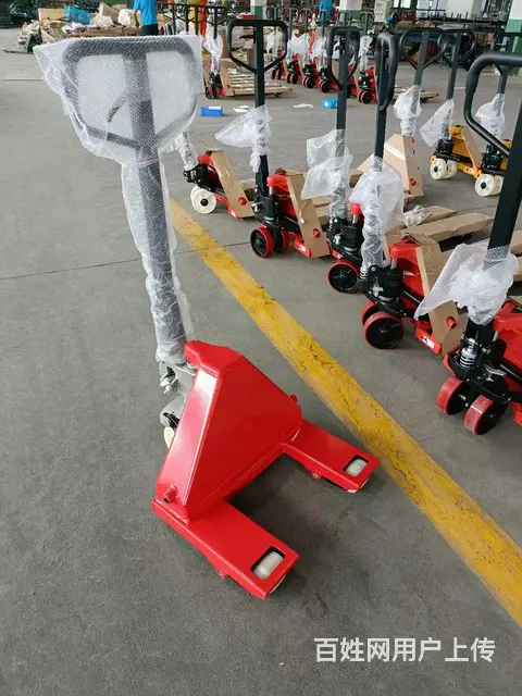 哈尔滨地牛批发,手动搬运车,手动叉车,电子叉车秤 - 图片 2
