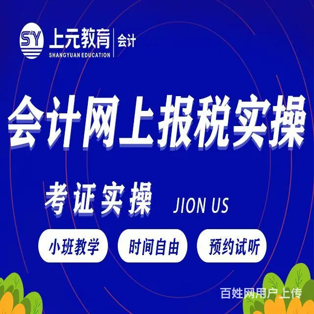 海宁哪里有会计报税培训 海宁成人会计培训班 - 图片